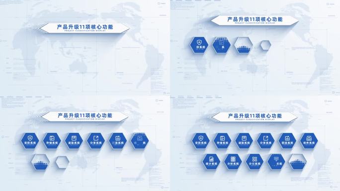 （11）简洁商务应用体系图标文字分类