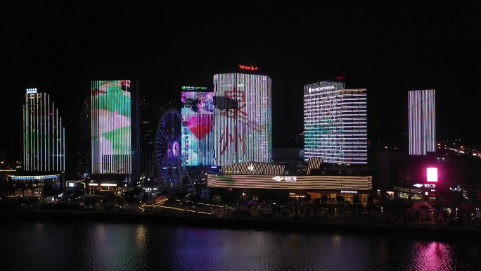 东海泰禾节日夜景