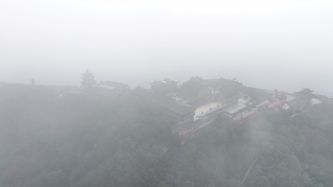 4K-Log-航拍道教茅山九霄万福宫