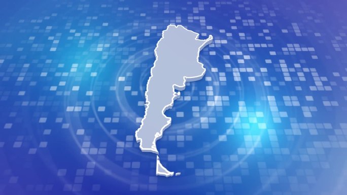阿根廷3D地图介绍