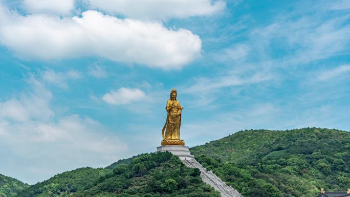 苏州西山观音像延时