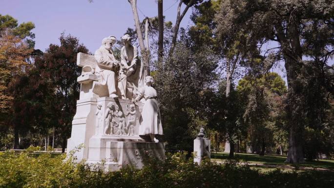 西班牙 公园 雕塑