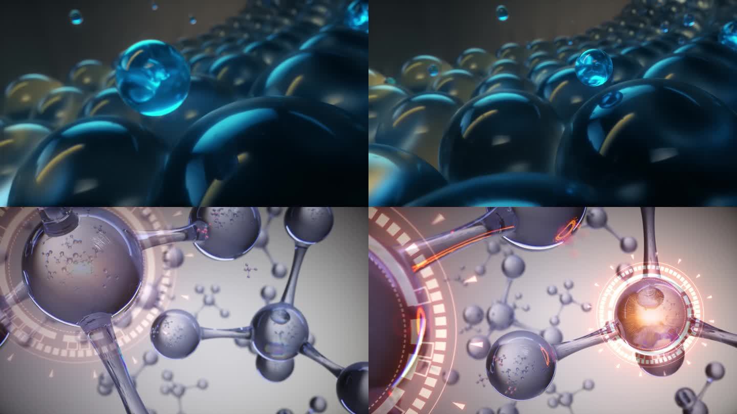 化妆品水分子细胞结构