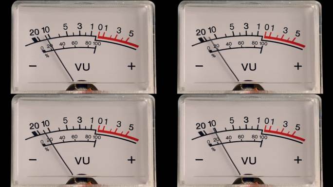模拟音量单位仪表VU仪表Alpha