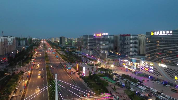 兰州新区瑞玲夜景