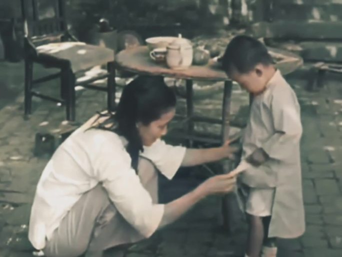 1948年北师大武兆发教授为老父母祝寿