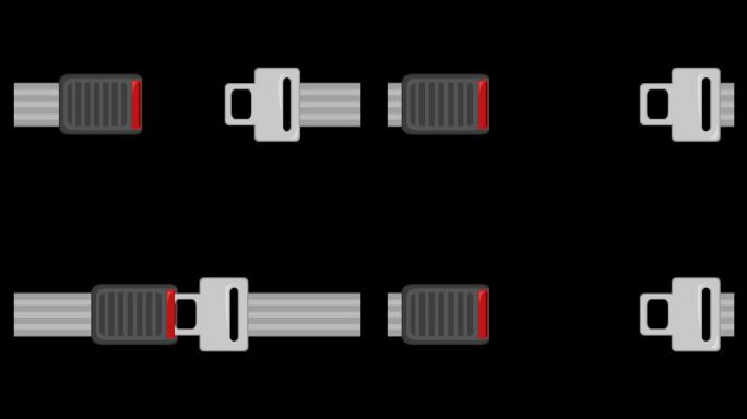 视频动画安全带视频动画安全带