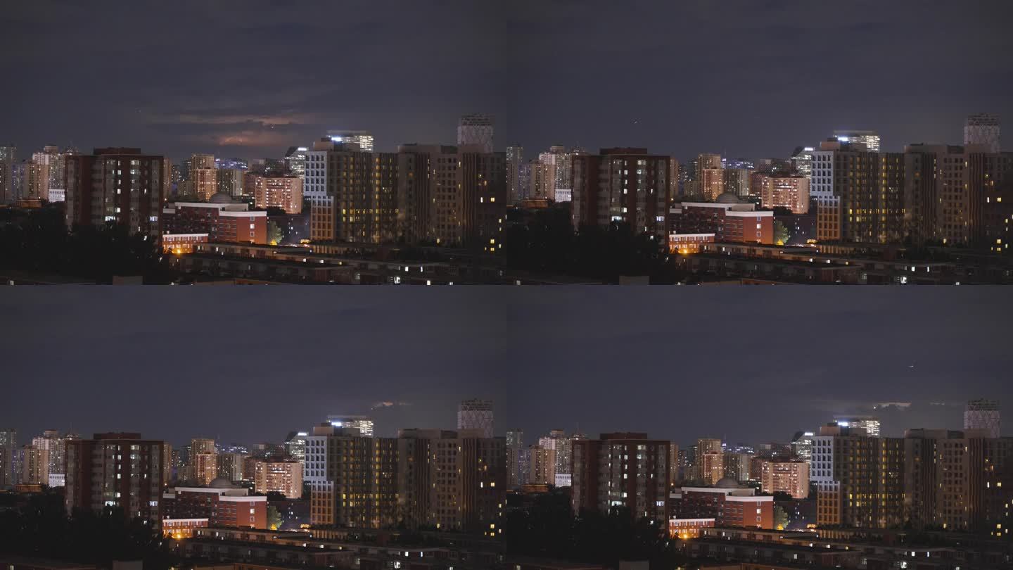 北京市夜间雷暴的早期阶段