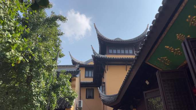 上海城市建筑寺庙