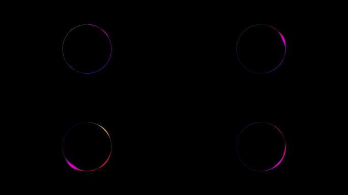 音乐均衡器，用于黑色背景上的音频可视化器的音乐派对动画