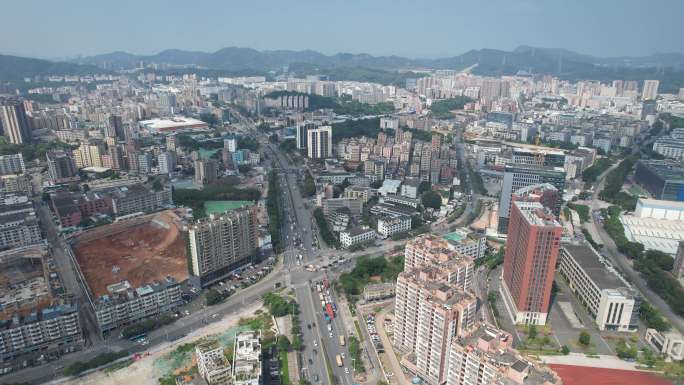 深圳市龙华区福城街道大景航拍