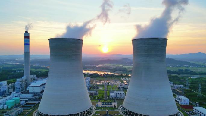 新能源火电厂冷却塔