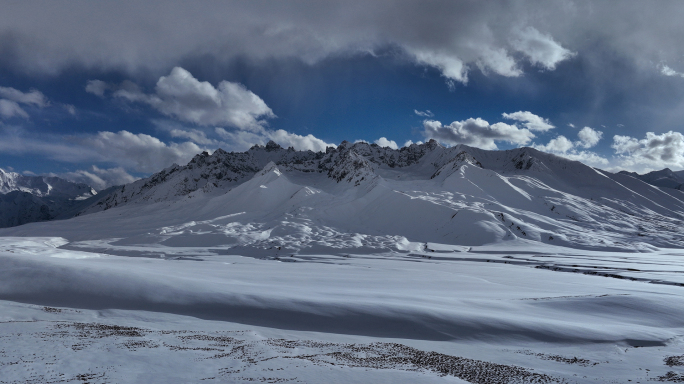 西藏八宿然乌镇德姆拉山雪原3