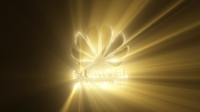 金色光芒标题logo