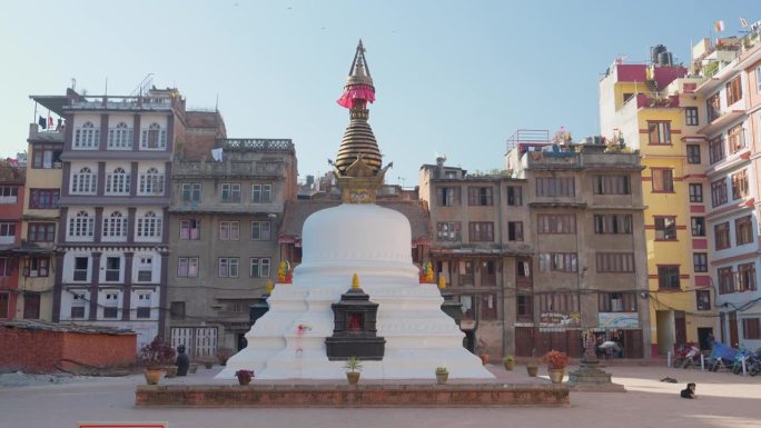 尼泊尔加德满都的佛塔
