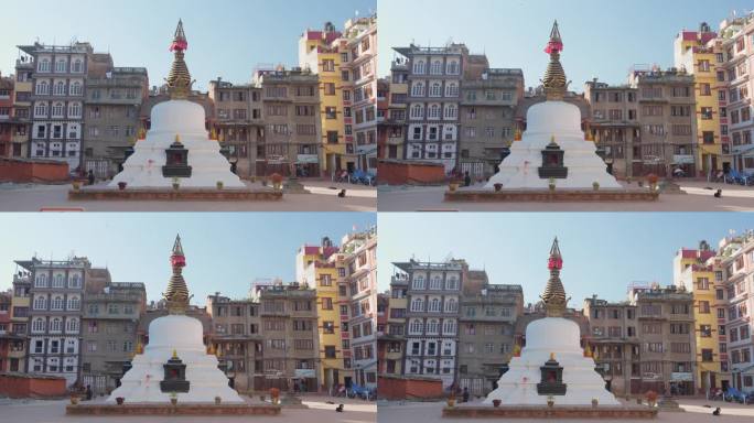 尼泊尔加德满都的佛塔