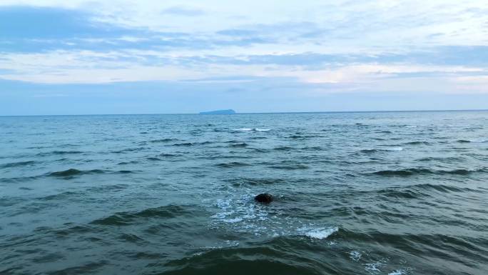 海浪拍岸 看海 沙滩 3431