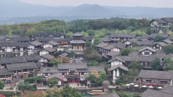 4K-Log-航拍江苏常州，东方盐湖城