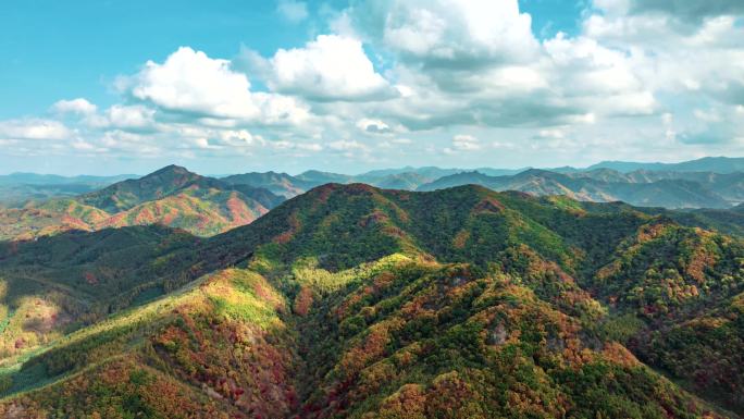 本溪秋天五彩山色延时