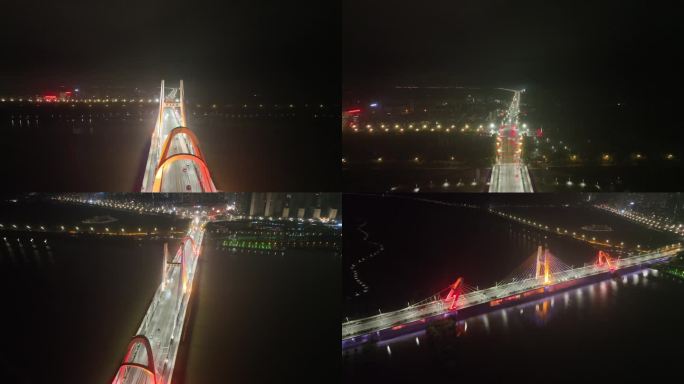 汉中市龙岗大桥4K航拍