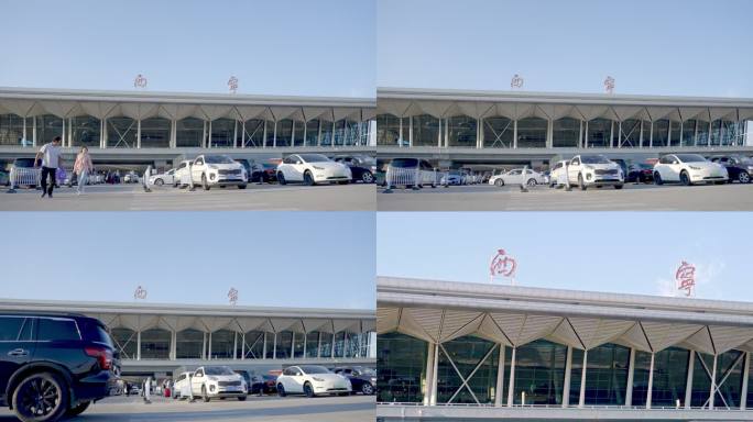西宁机场航站楼实拍