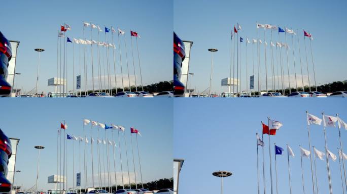 西宁机场旗帜