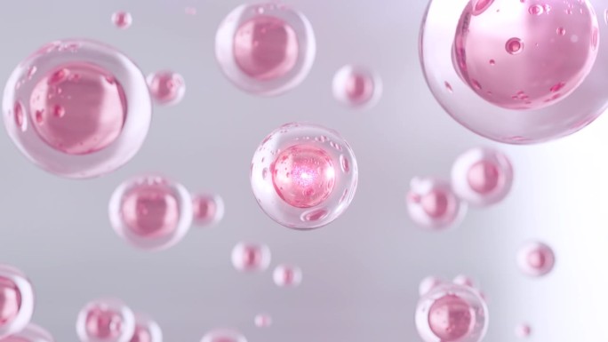 美容保湿泡沫在超级慢动作中找到一种特殊的提取物