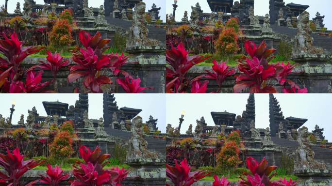 Pura Besakih，巴厘岛婆罗门教堂位于印度尼西亚巴厘岛东部阿贡山的Besakih村。
