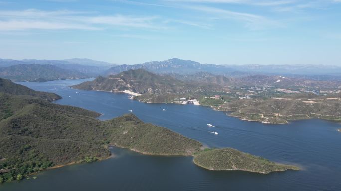 河北易水湖景区老子峰荆轲