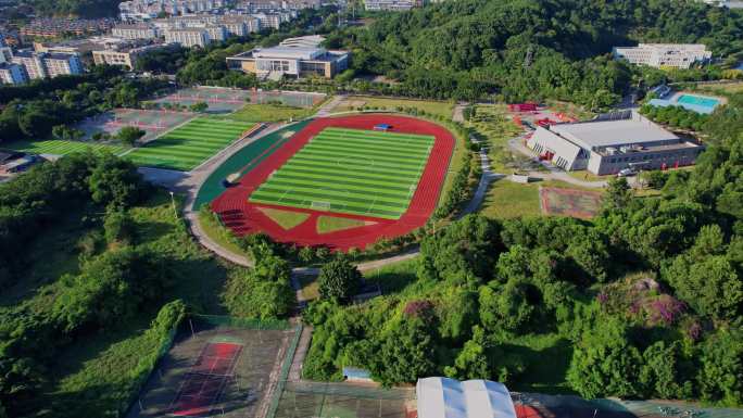 航拍福州大学旗山校区合集