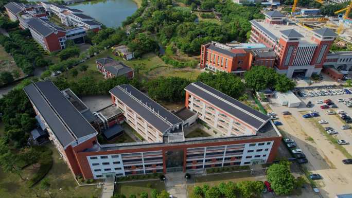 航拍福州大学附属第三医院