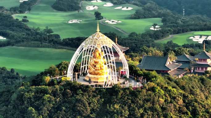 4K 东部华侨城华兴寺三洲田水库