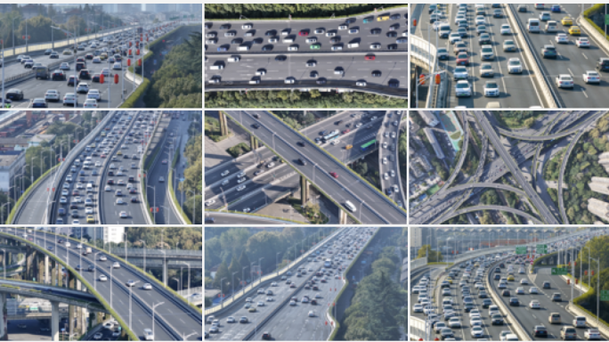 车水马龙 城市交通