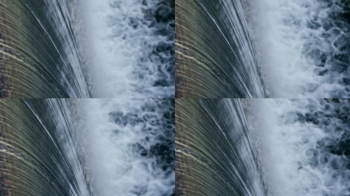 河流瀑布流水升格视频素材