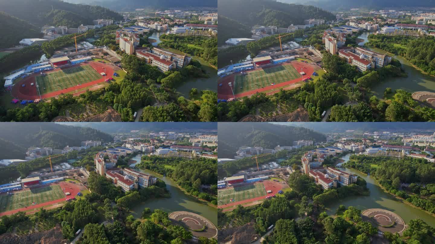 航拍福州闽江学院