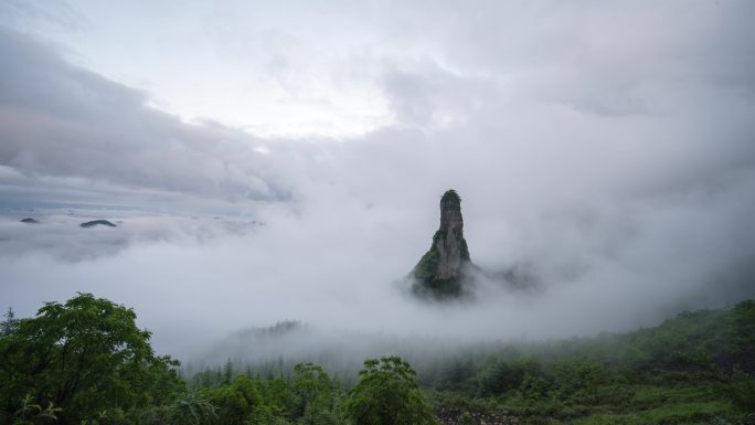 山区云海延时4K