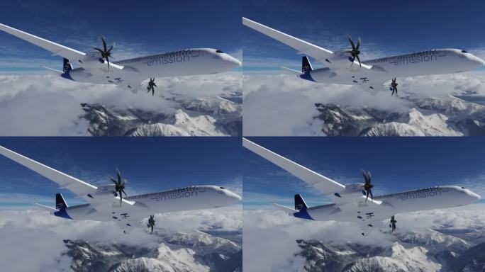 氢能商用H2飞机飞上天空——H2能源航空概念