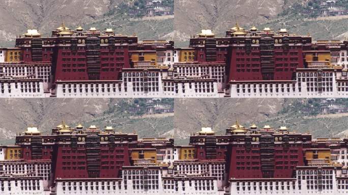 西藏拉萨布达拉宫特写