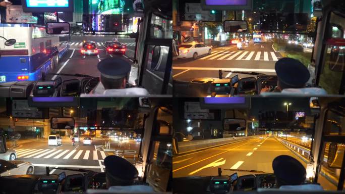 日本巴士司机视角 -城市路段