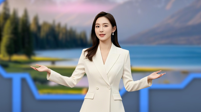 教师急救包！2025虚拟演播室模板