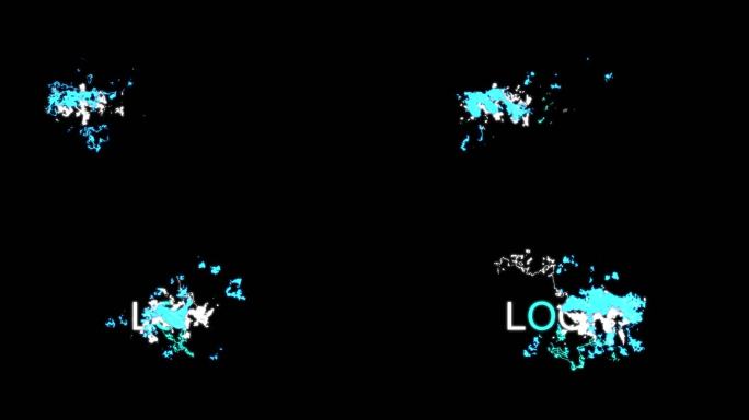 MG动画流动电流闪电LOGO4kAE工程