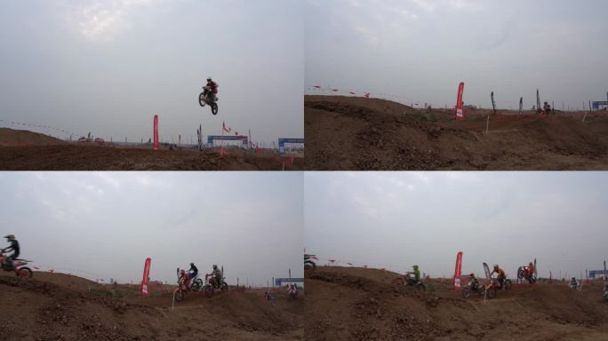 摩托车场地越野比赛
