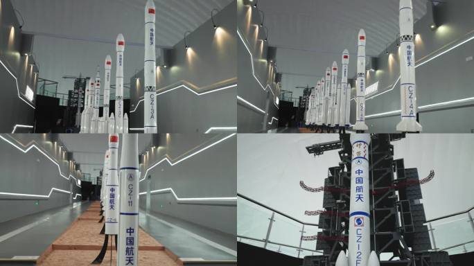 历代火箭模型
