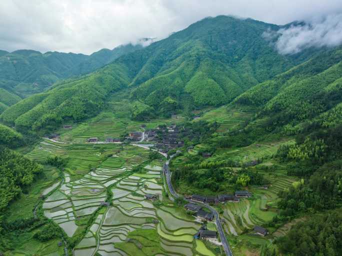 南山国家森林公园上堡古国延时