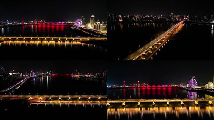 南昌大桥夜景