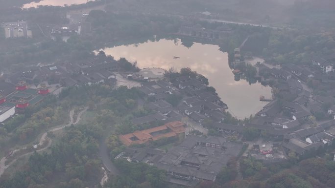 4K-Log-航拍江苏常州，东方盐湖城