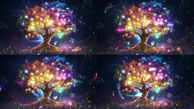 梦幻粒子树