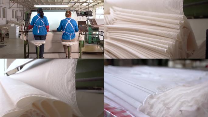 纺织厂布匹加工