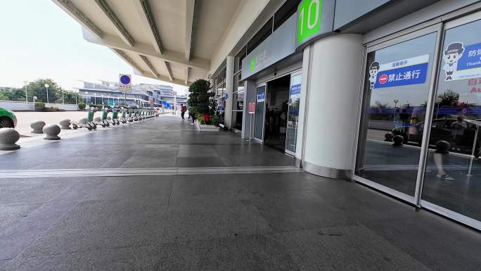 福建厦门高崎国际机场T3航站楼入口