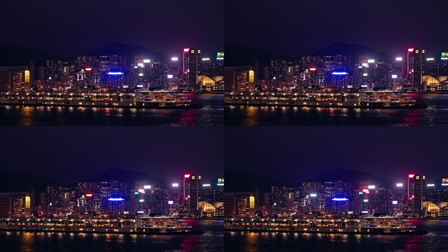 香港夜景维多利亚港8637